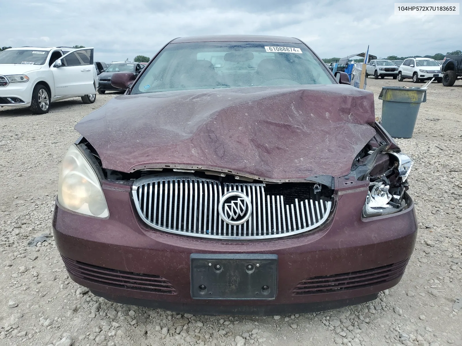 2007 Buick Lucerne Cx VIN: 1G4HP572X7U183652 Lot: 61088874