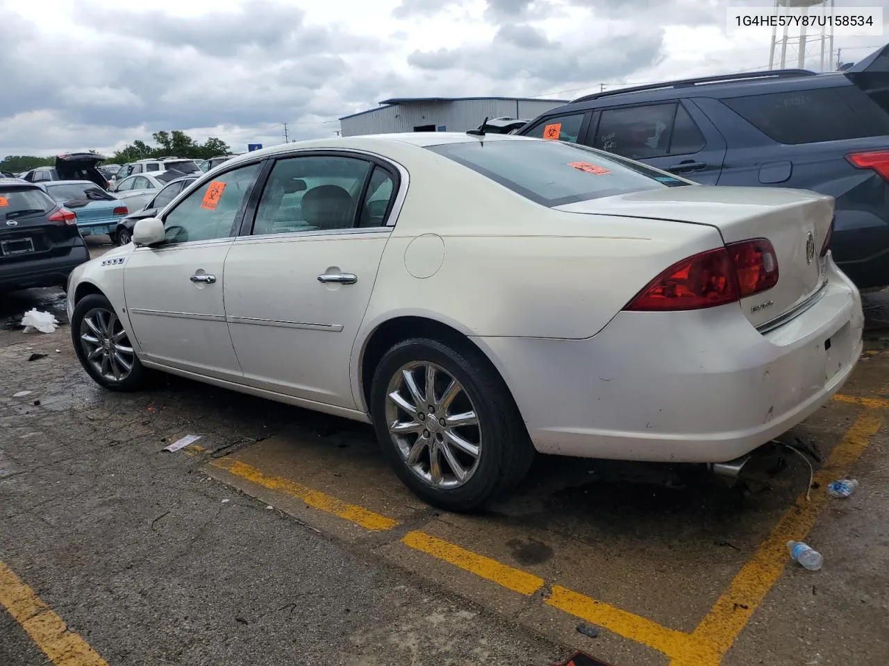 2007 Buick Lucerne Cxs VIN: 1G4HE57Y87U158534 Lot: 61271344