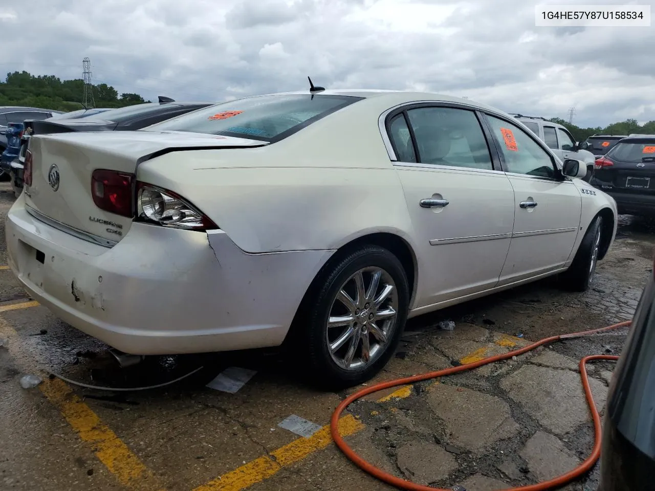 1G4HE57Y87U158534 2007 Buick Lucerne Cxs