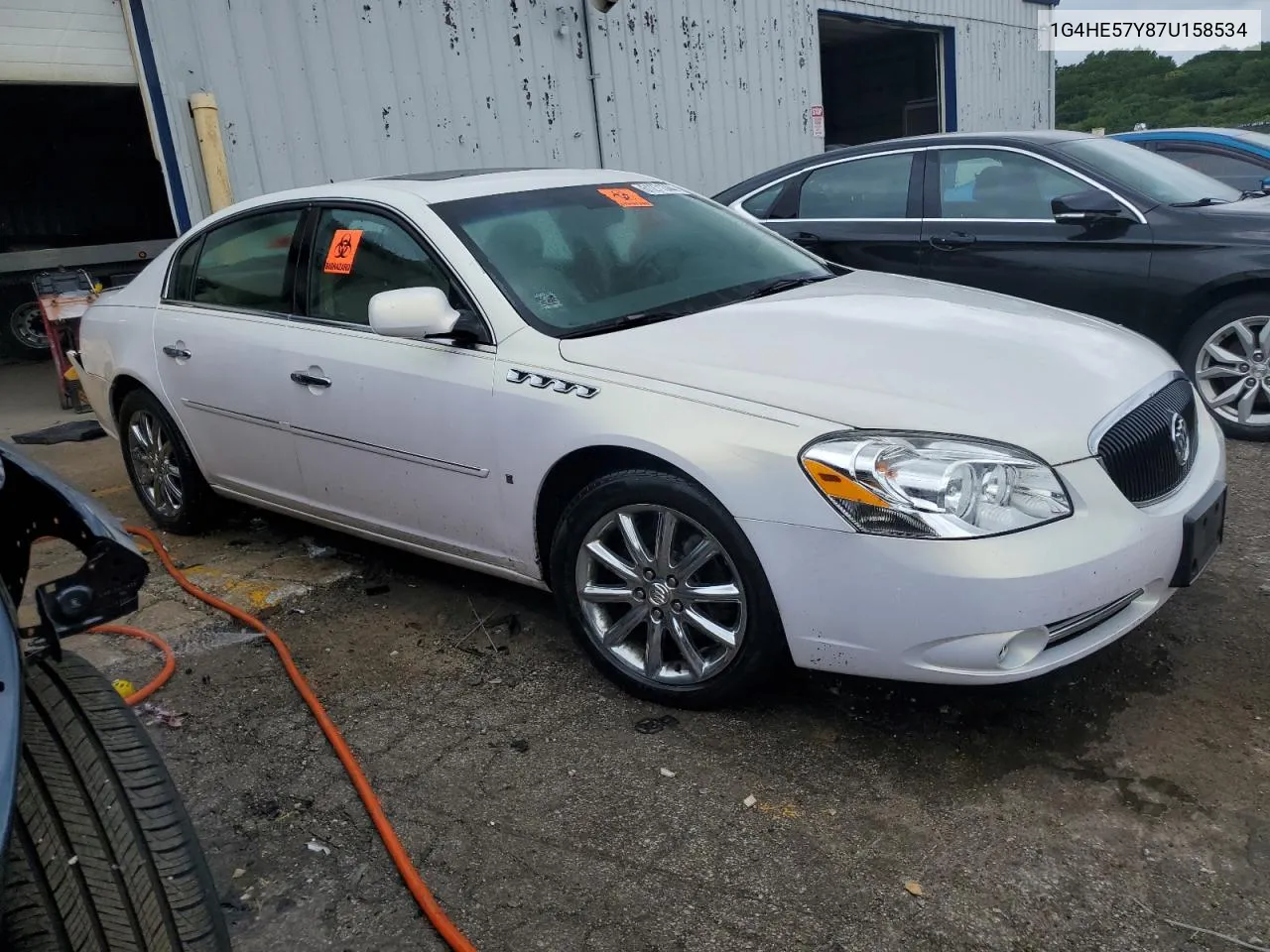 1G4HE57Y87U158534 2007 Buick Lucerne Cxs