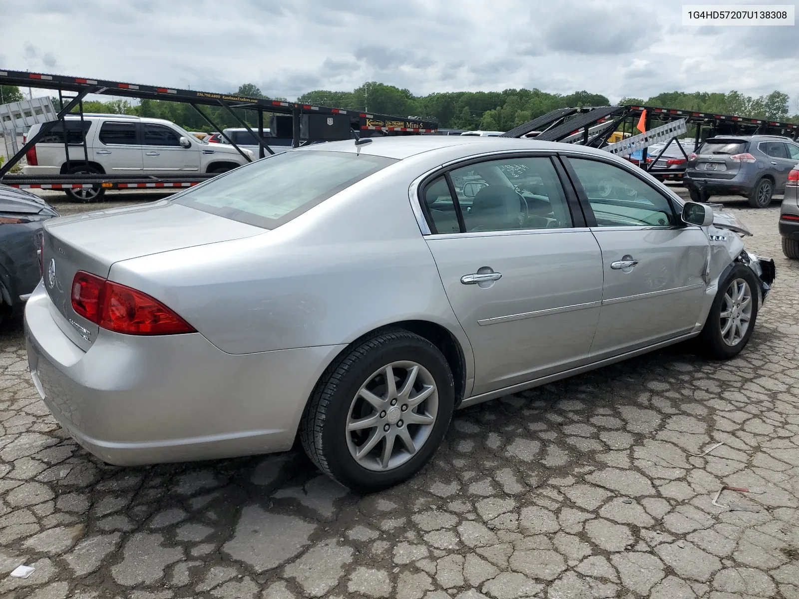 2007 Buick Lucerne Cxl VIN: 1G4HD57207U138308 Lot: 61342254