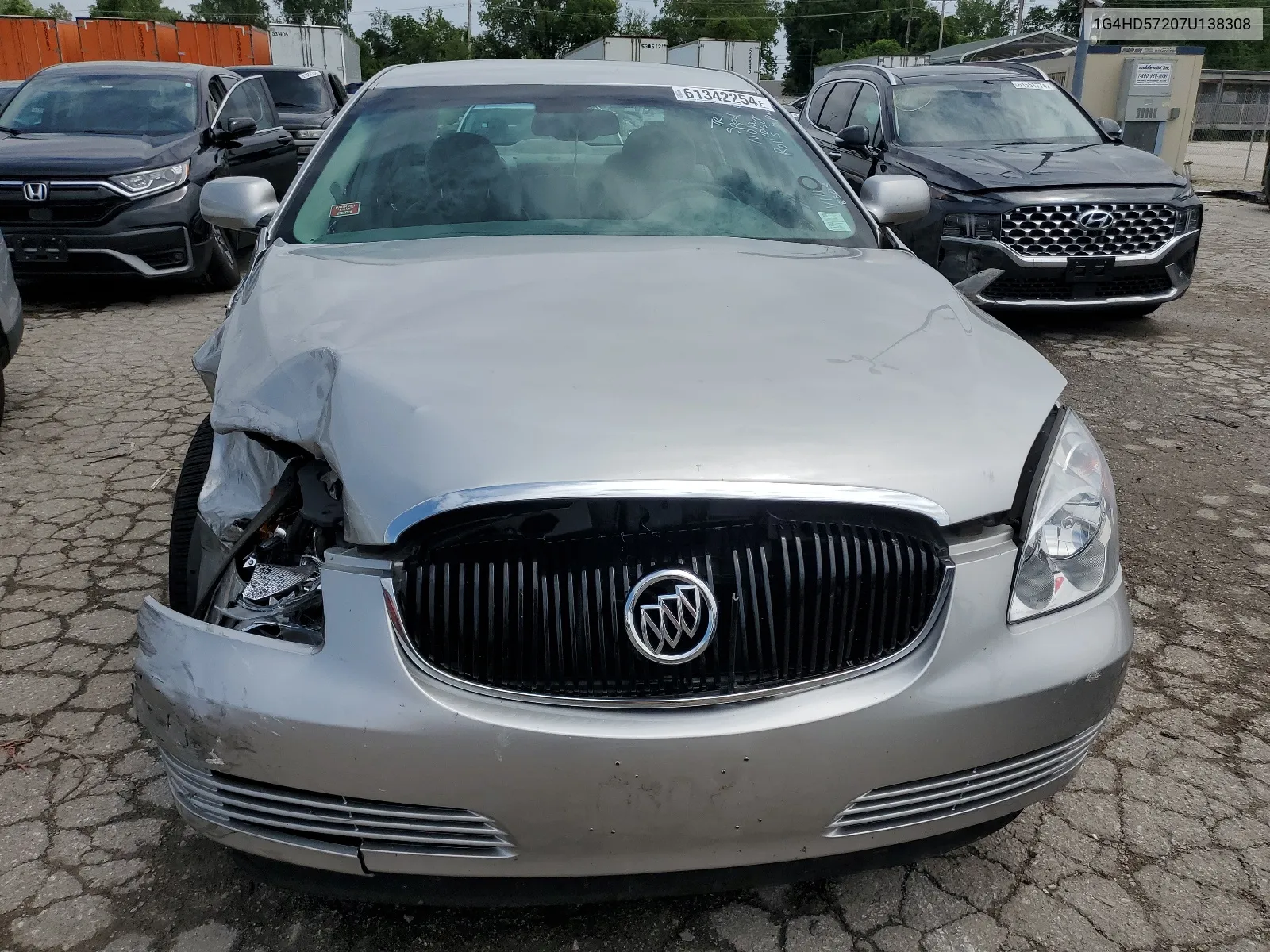 2007 Buick Lucerne Cxl VIN: 1G4HD57207U138308 Lot: 61342254