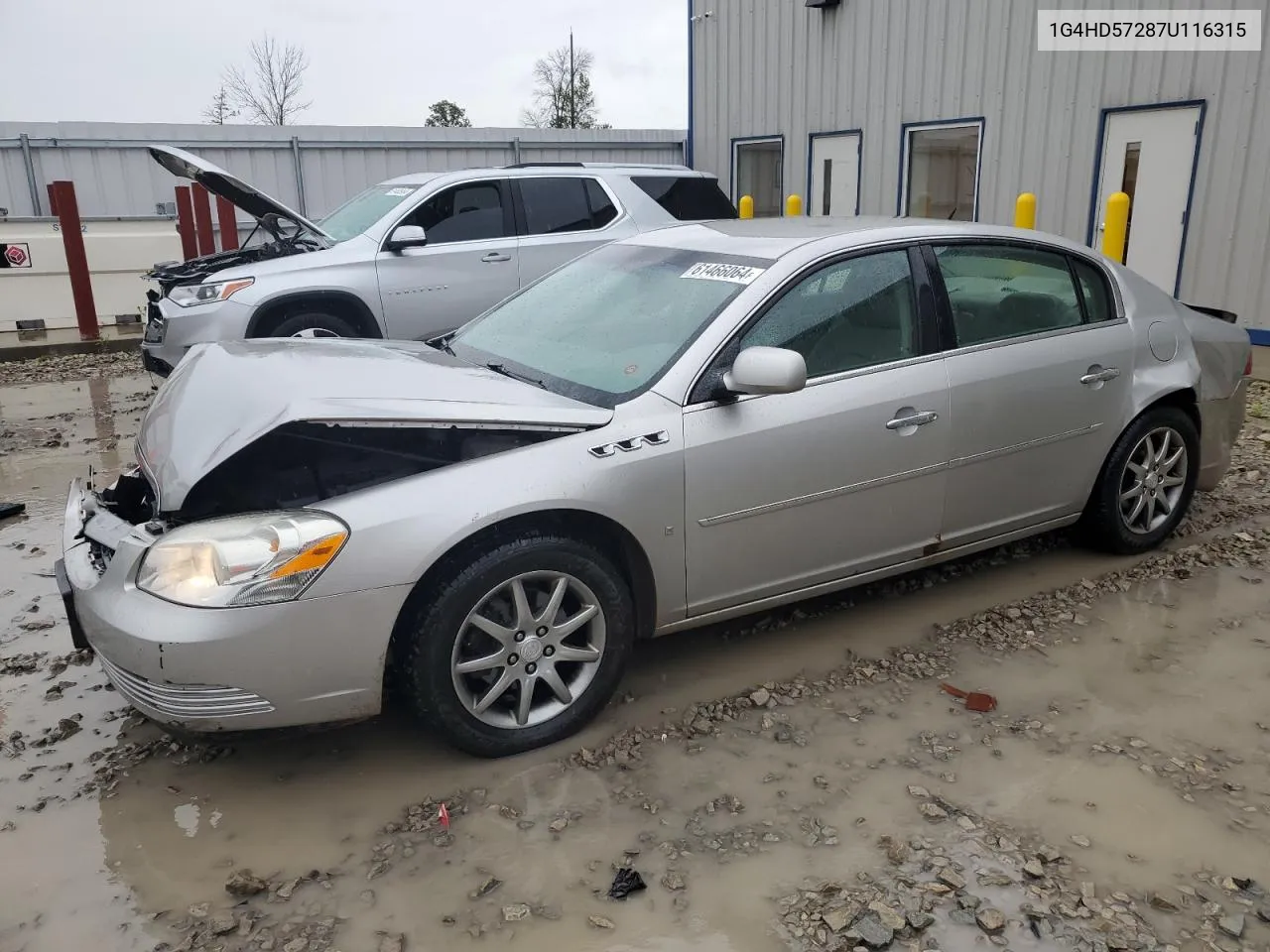 2007 Buick Lucerne Cxl VIN: 1G4HD57287U116315 Lot: 61466064