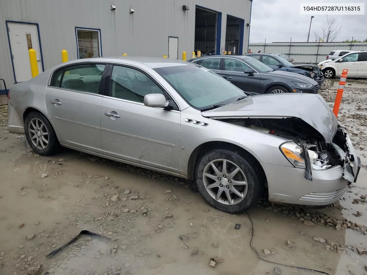 2007 Buick Lucerne Cxl VIN: 1G4HD57287U116315 Lot: 61466064