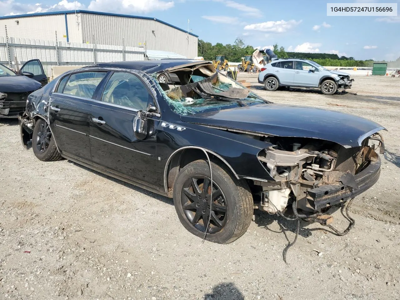 2007 Buick Lucerne Cxl VIN: 1G4HD57247U156696 Lot: 61605694