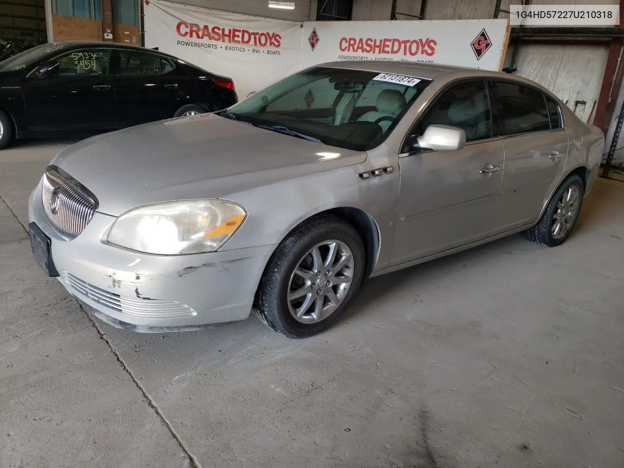 2007 Buick Lucerne Cxl VIN: 1G4HD57227U210318 Lot: 62131874