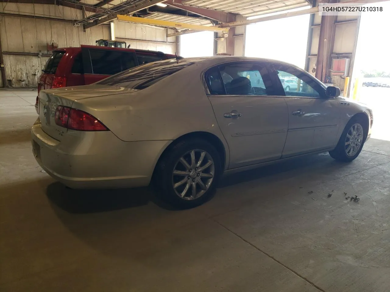 2007 Buick Lucerne Cxl VIN: 1G4HD57227U210318 Lot: 62131874