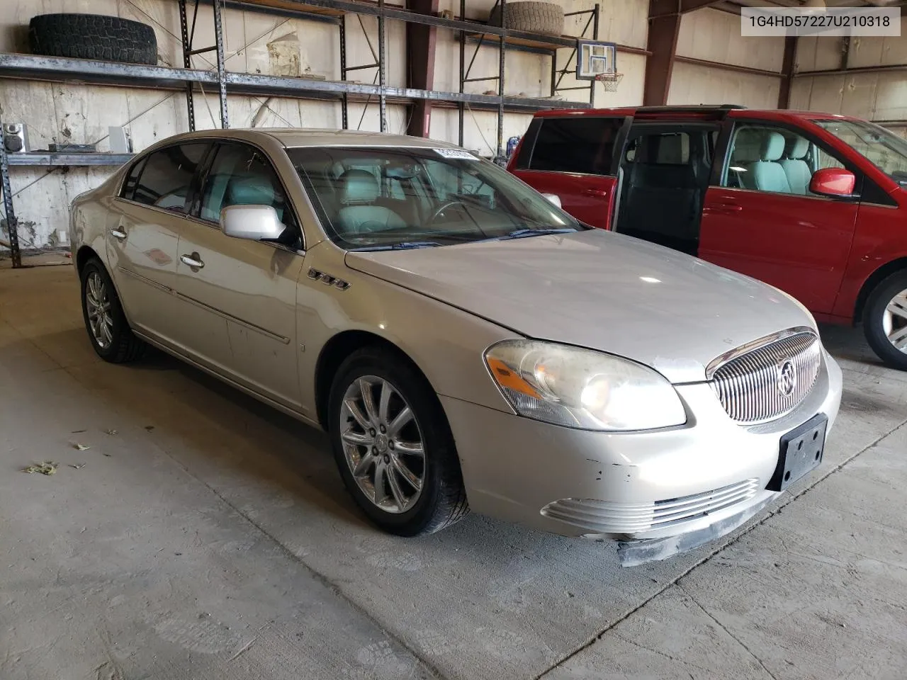 2007 Buick Lucerne Cxl VIN: 1G4HD57227U210318 Lot: 62131874