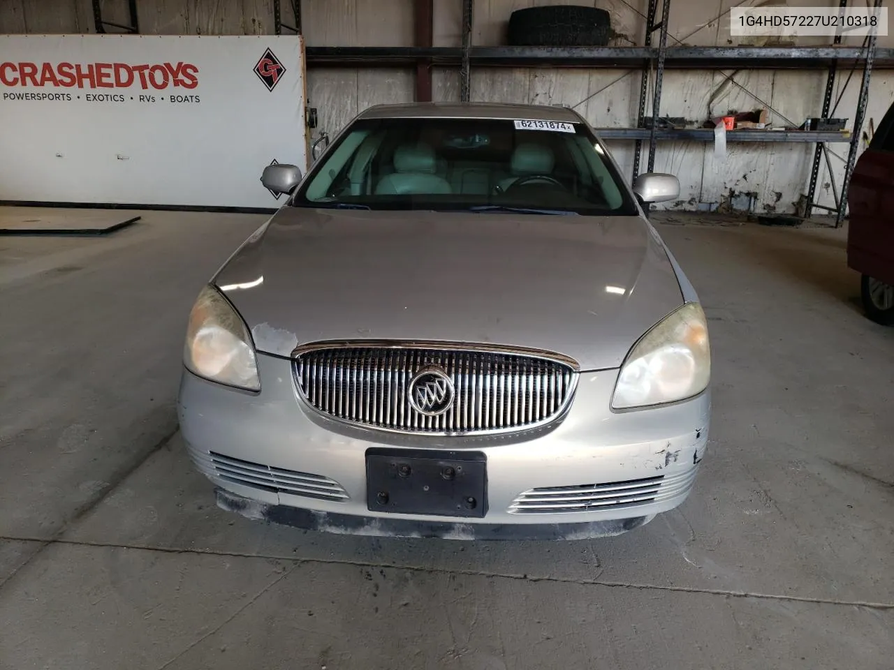 2007 Buick Lucerne Cxl VIN: 1G4HD57227U210318 Lot: 62131874