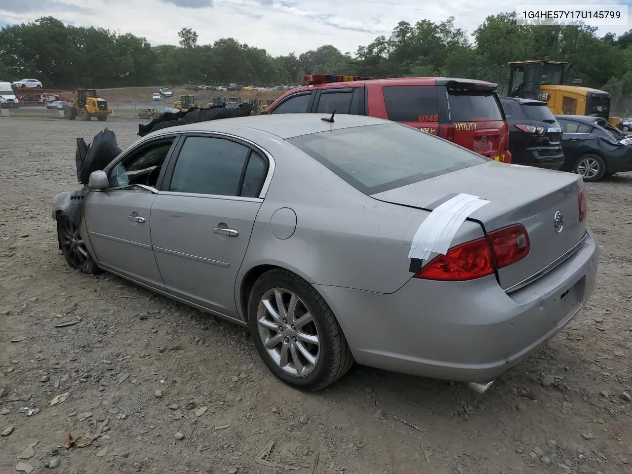 2007 Buick Lucerne Cxs VIN: 1G4HE57Y17U145799 Lot: 62635644