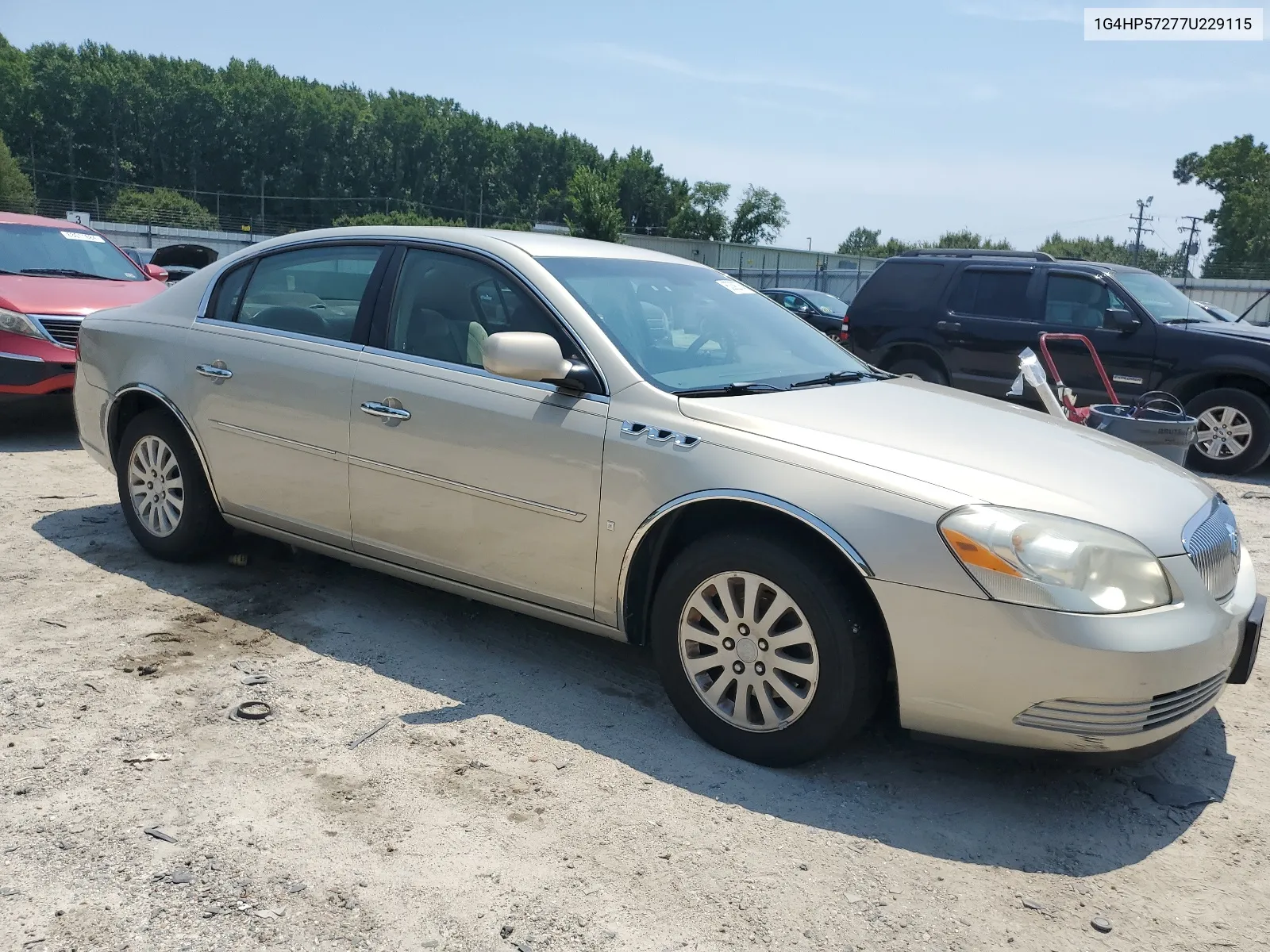 2007 Buick Lucerne Cx VIN: 1G4HP57277U229115 Lot: 63392754