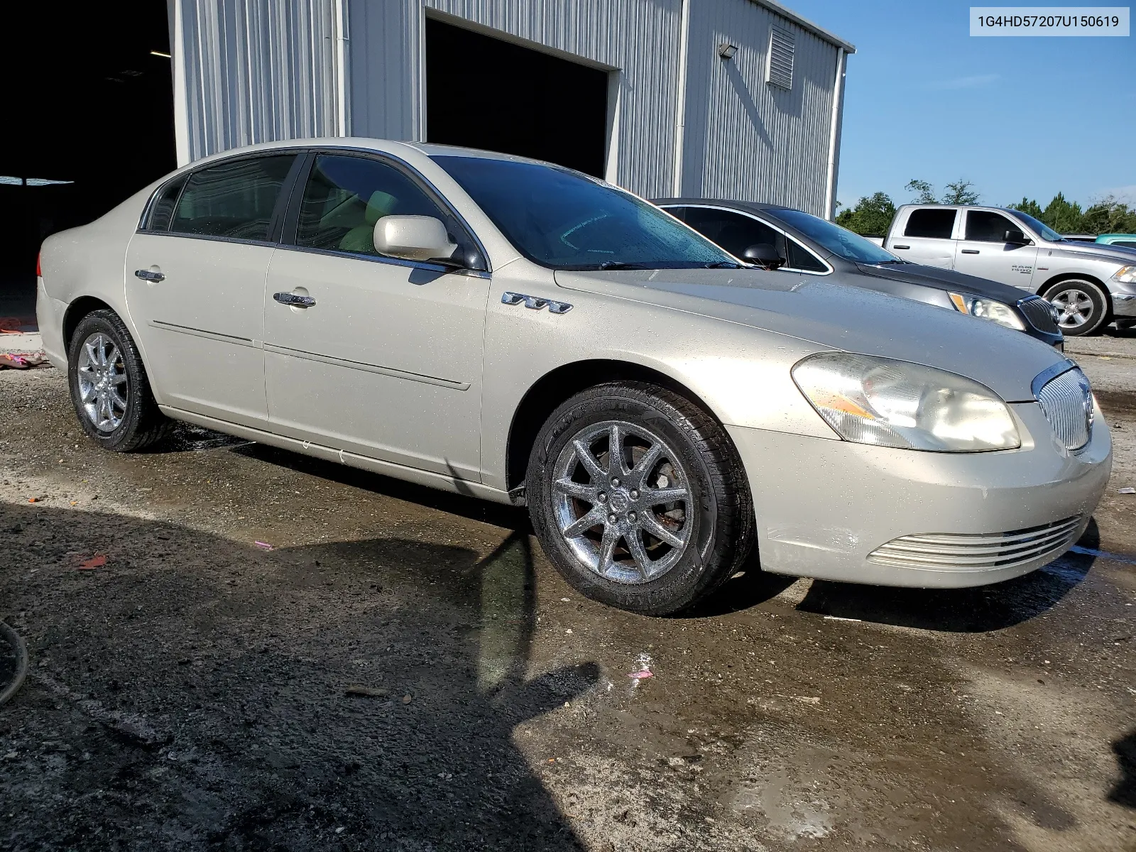 2007 Buick Lucerne Cxl VIN: 1G4HD57207U150619 Lot: 63515544