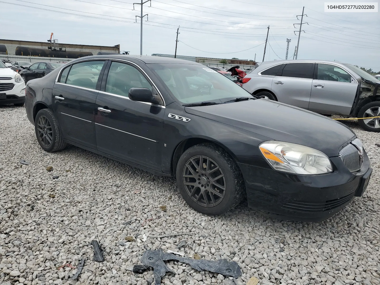 2007 Buick Lucerne Cxl VIN: 1G4HD57277U202280 Lot: 63593084