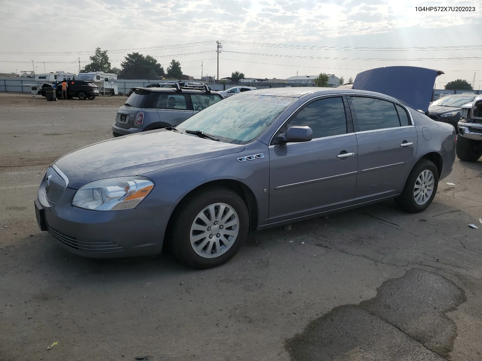 2007 Buick Lucerne Cx VIN: 1G4HP572X7U202023 Lot: 63825074