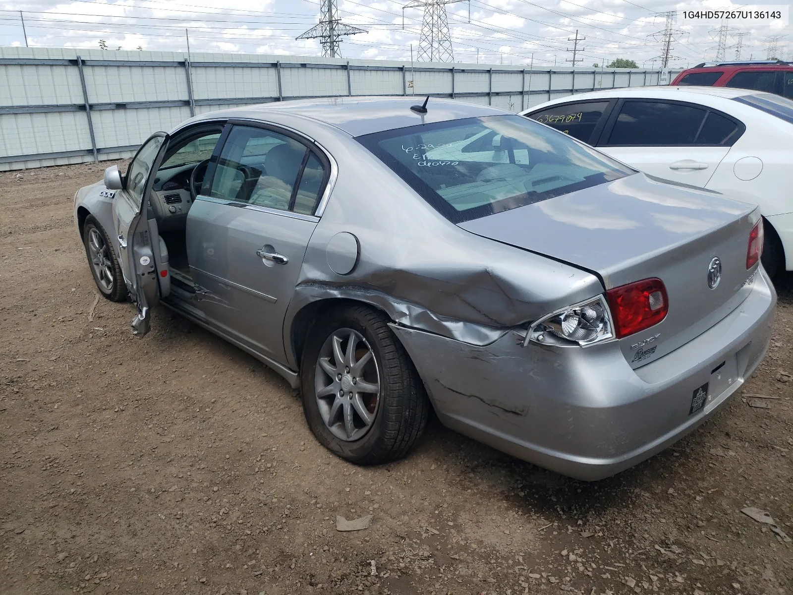 1G4HD57267U136143 2007 Buick Lucerne Cxl