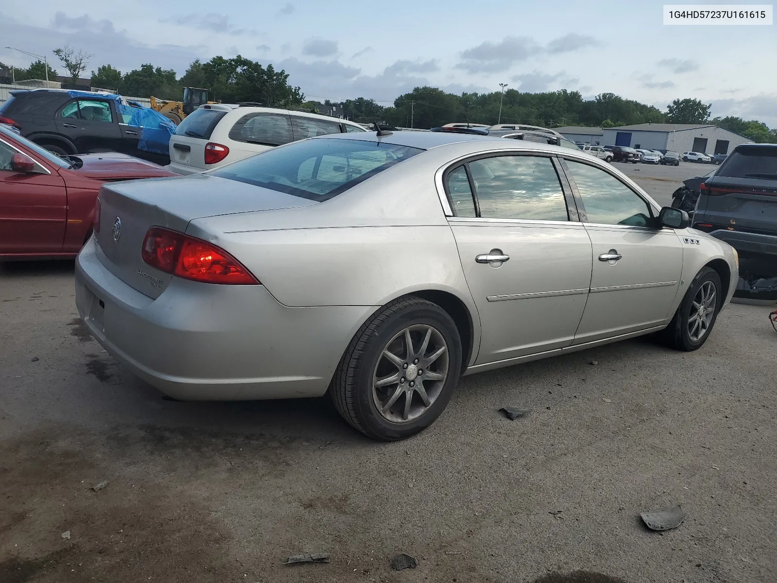 2007 Buick Lucerne Cxl VIN: 1G4HD57237U161615 Lot: 64080034