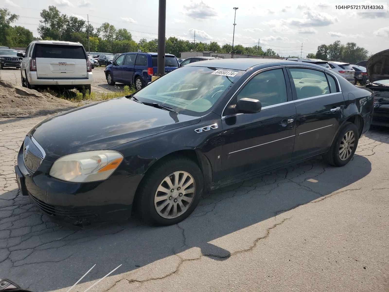 2007 Buick Lucerne Cx VIN: 1G4HP57217U143363 Lot: 64650174