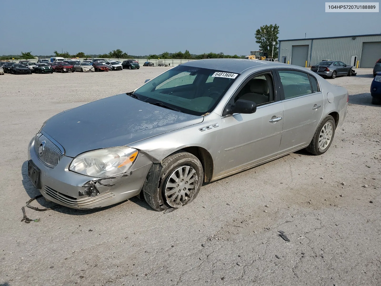 2007 Buick Lucerne Cx VIN: 1G4HP57207U188889 Lot: 64813604