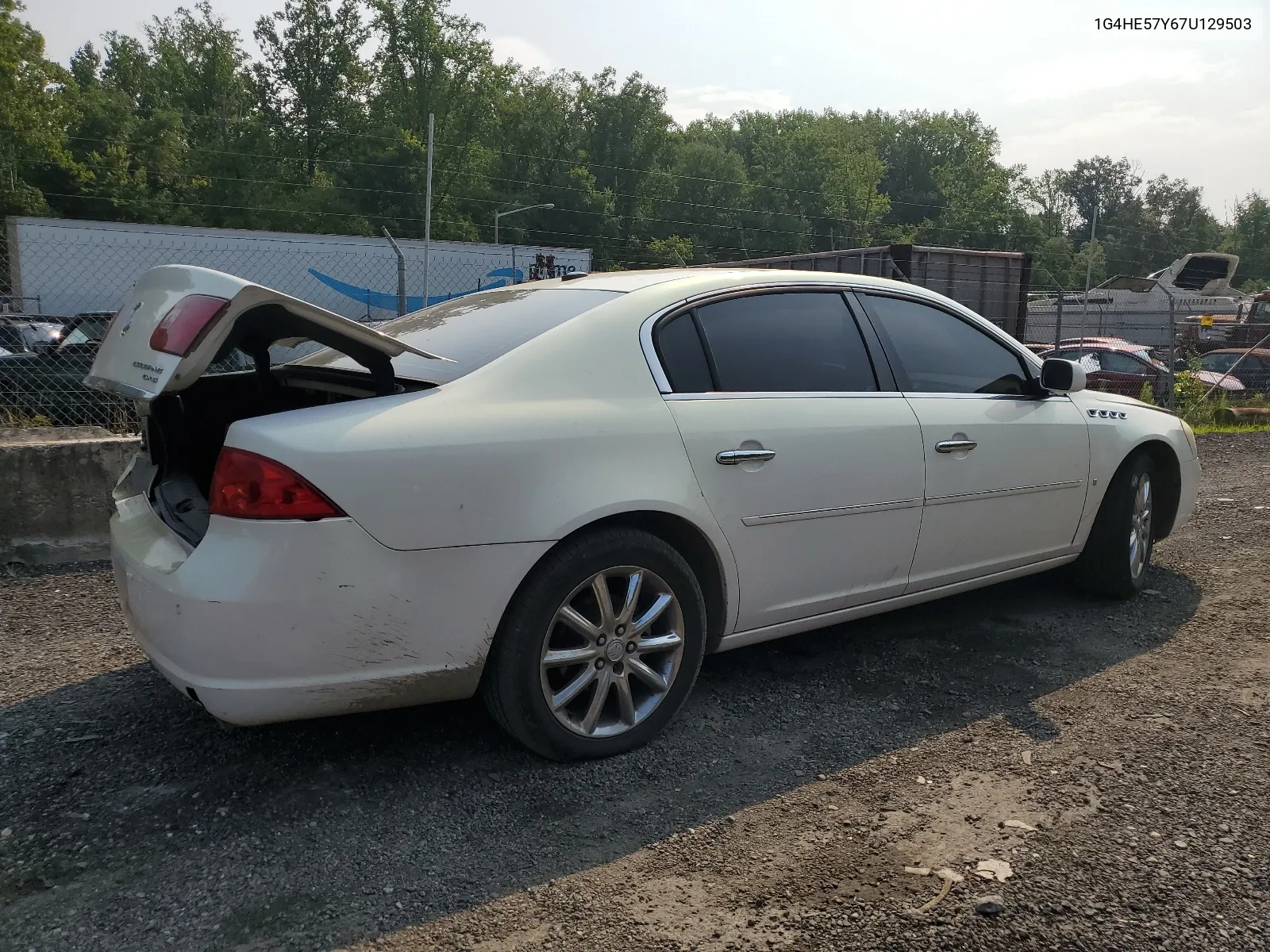 1G4HE57Y67U129503 2007 Buick Lucerne Cxs