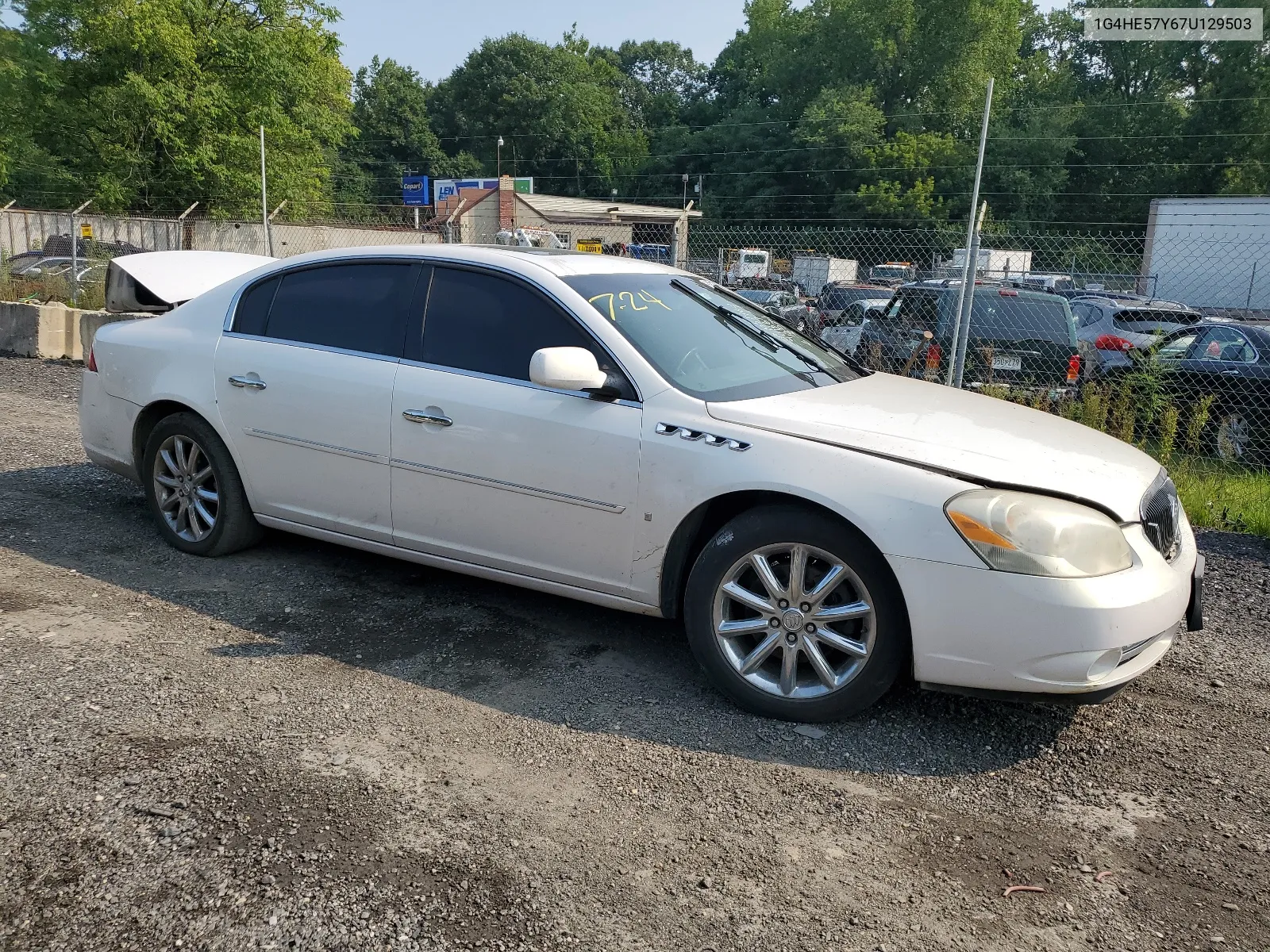 2007 Buick Lucerne Cxs VIN: 1G4HE57Y67U129503 Lot: 64815774