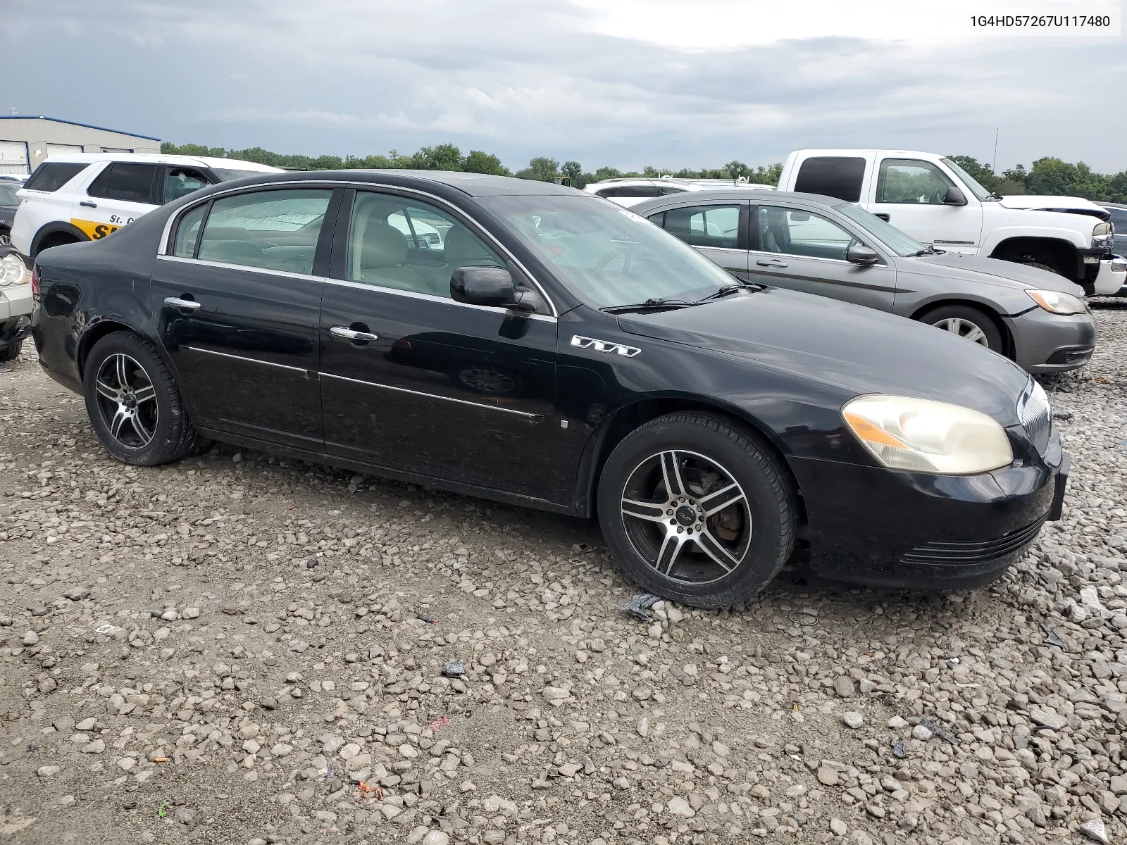 1G4HD57267U117480 2007 Buick Lucerne Cxl