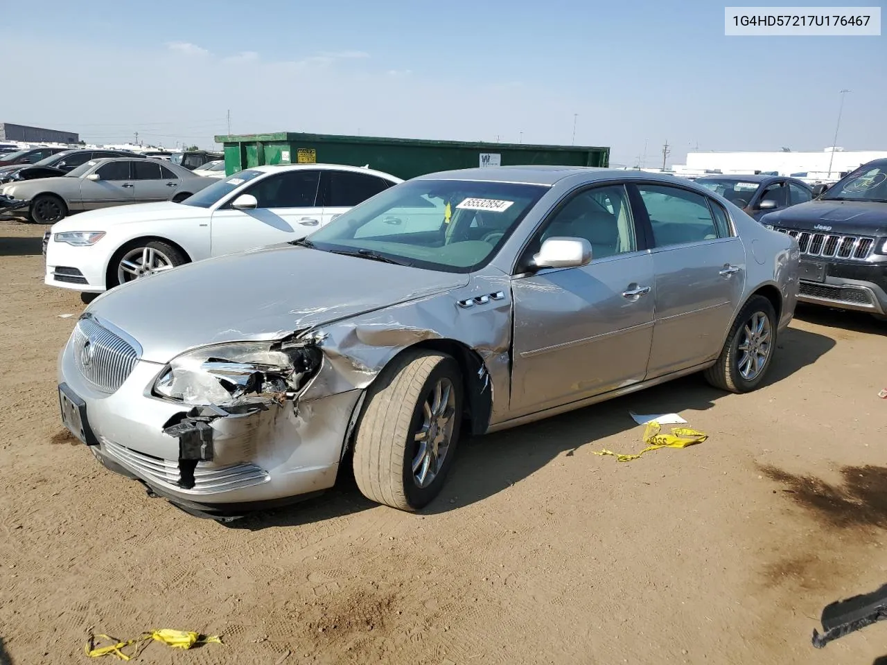 1G4HD57217U176467 2007 Buick Lucerne Cxl