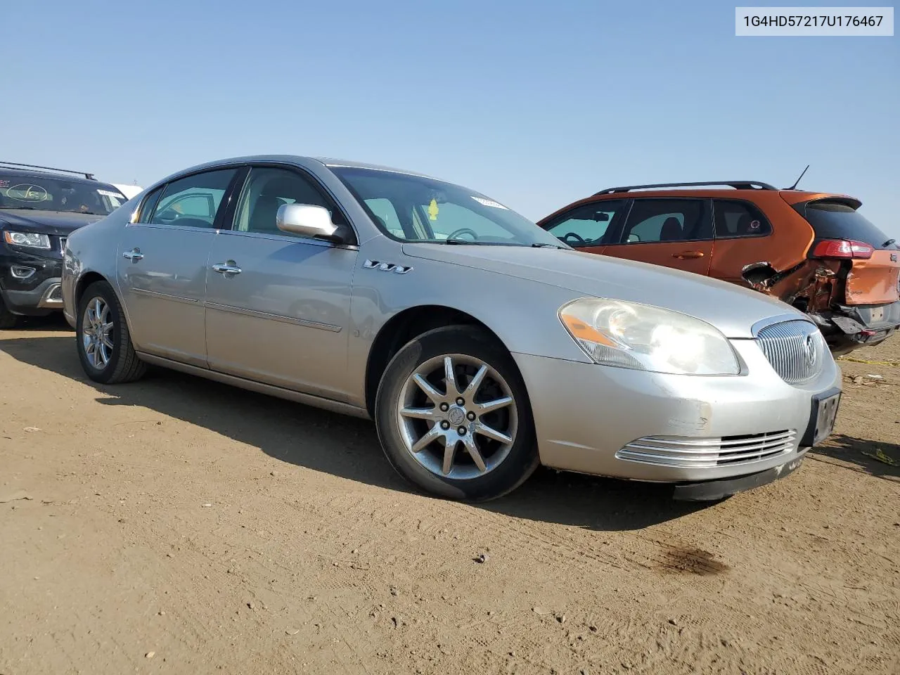 2007 Buick Lucerne Cxl VIN: 1G4HD57217U176467 Lot: 65532854