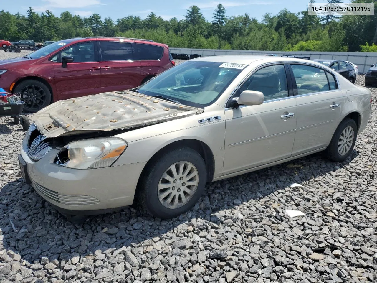 2007 Buick Lucerne Cx VIN: 1G4HP57257U112195 Lot: 65732914