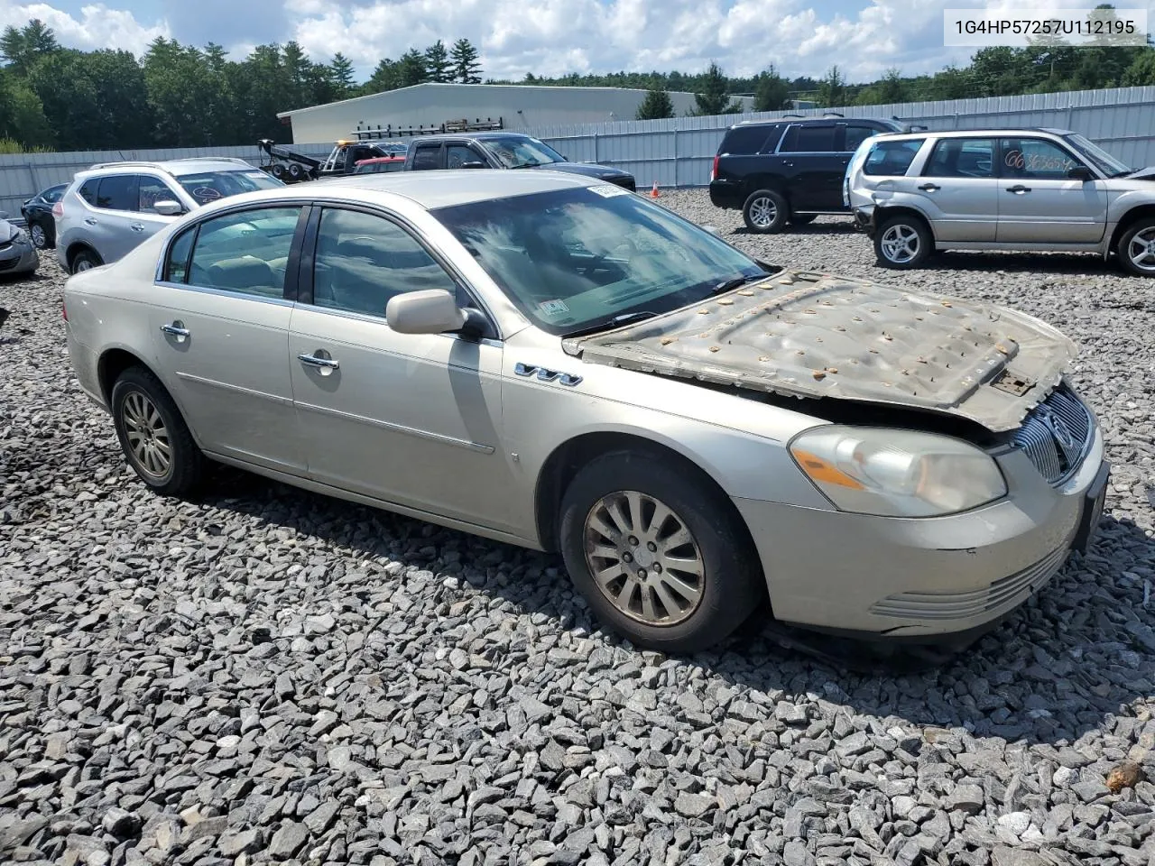 2007 Buick Lucerne Cx VIN: 1G4HP57257U112195 Lot: 65732914