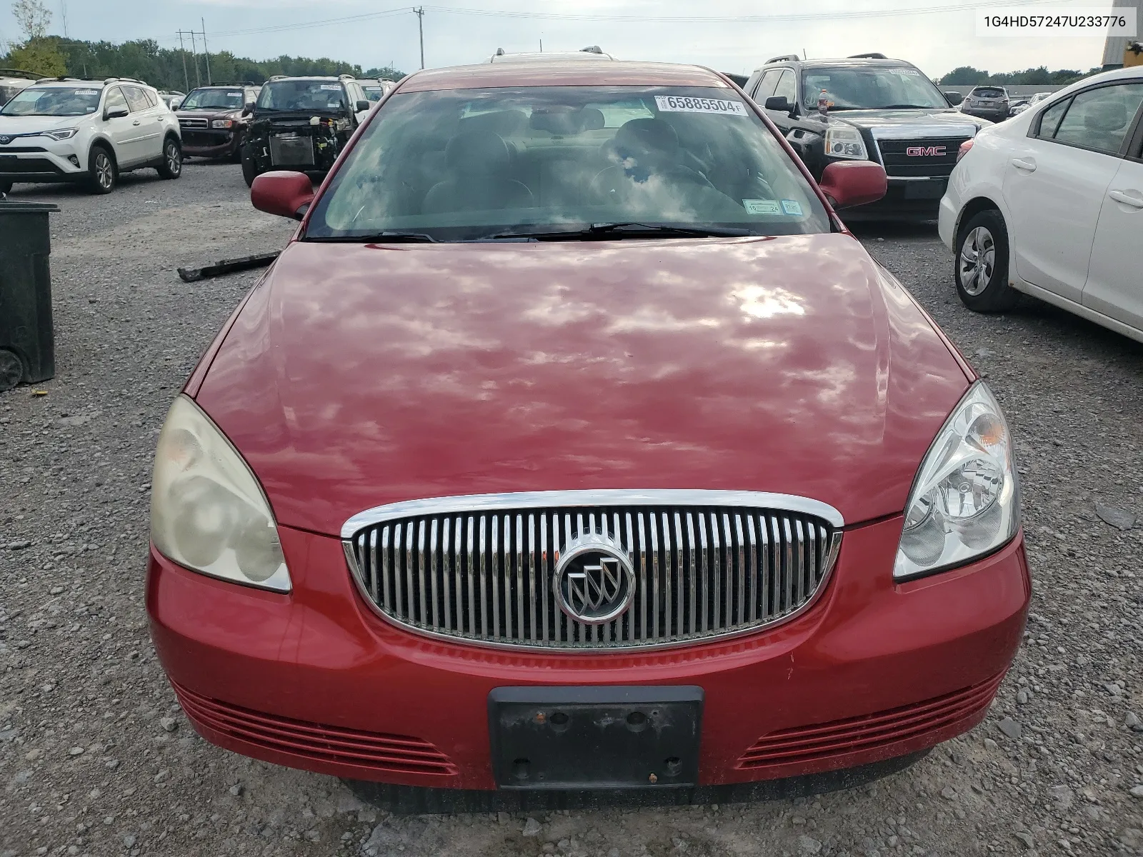 2007 Buick Lucerne Cxl VIN: 1G4HD57247U233776 Lot: 65885504