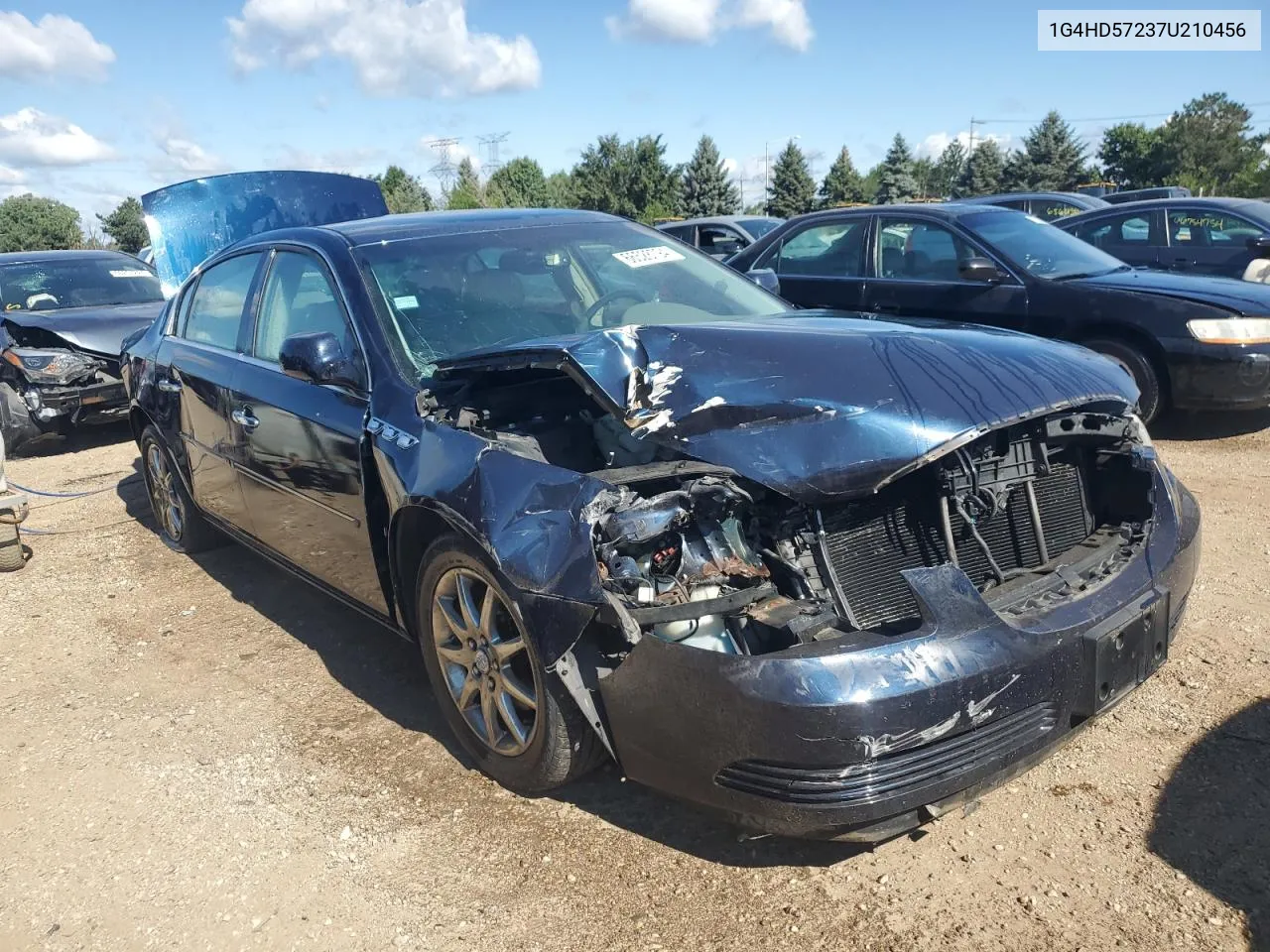 2007 Buick Lucerne Cxl VIN: 1G4HD57237U210456 Lot: 66528794