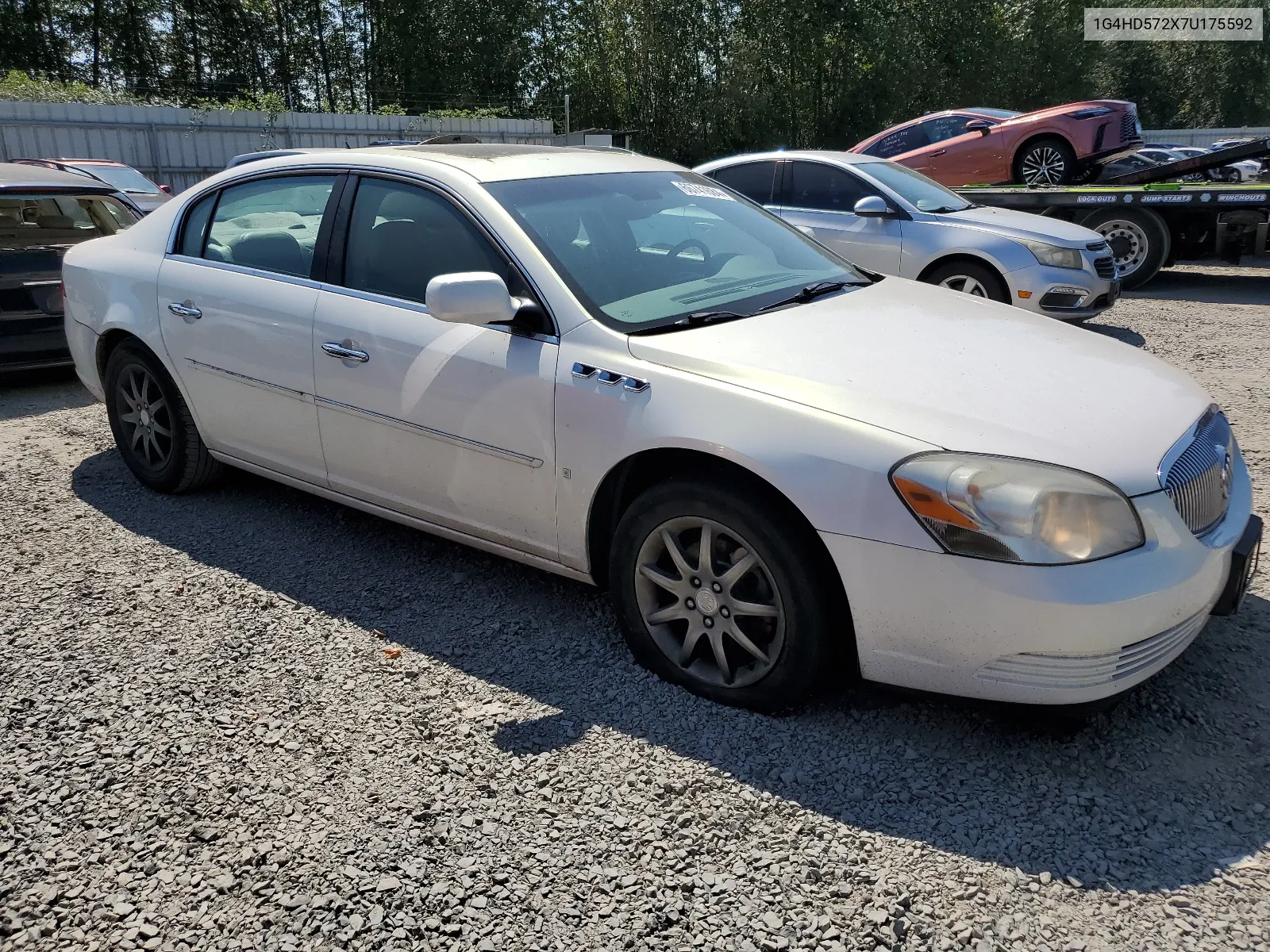 2007 Buick Lucerne Cxl VIN: 1G4HD572X7U175592 Lot: 66741684