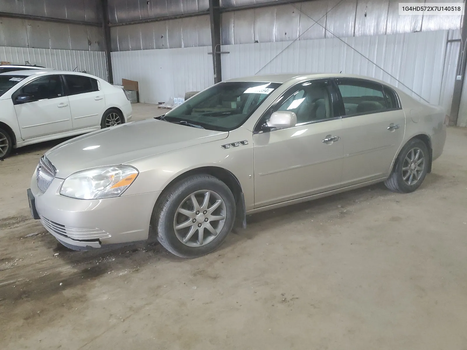 2007 Buick Lucerne Cxl VIN: 1G4HD572X7U140518 Lot: 67037394