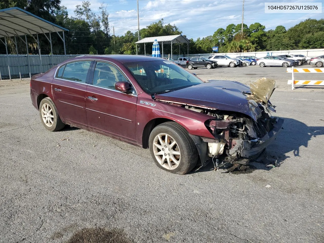 1G4HD57267U125076 2007 Buick Lucerne Cxl