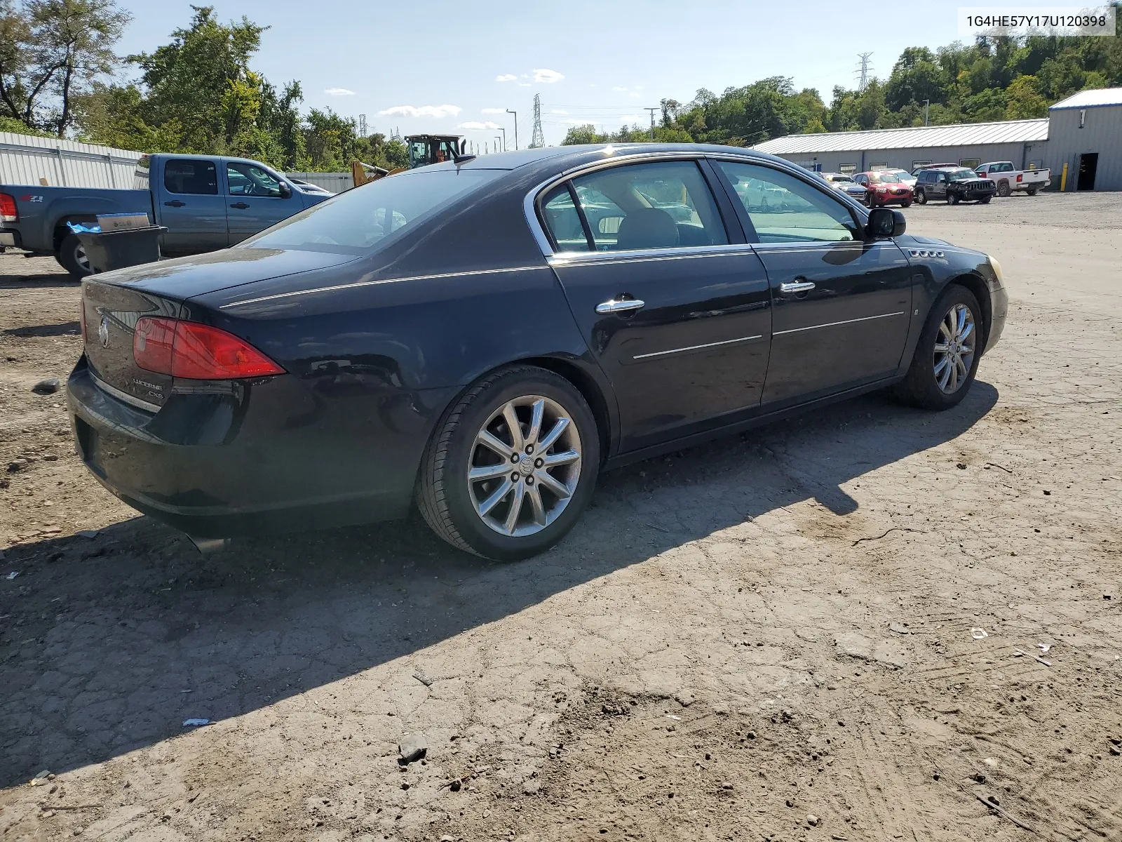 1G4HE57Y17U120398 2007 Buick Lucerne Cxs