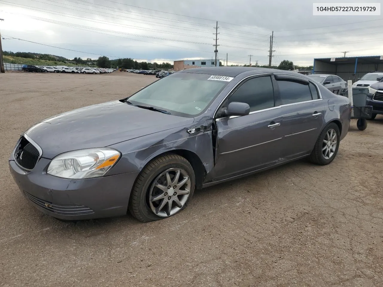 1G4HD57227U219729 2007 Buick Lucerne Cxl