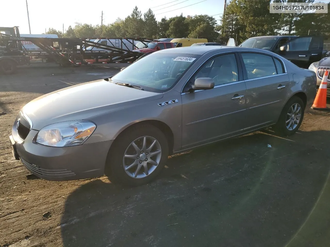 1G4HD57217U101834 2007 Buick Lucerne Cxl