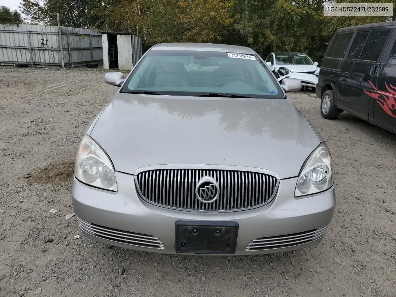 2007 Buick Lucerne Cxl VIN: 1G4HD57247U232689 Lot: 71218814