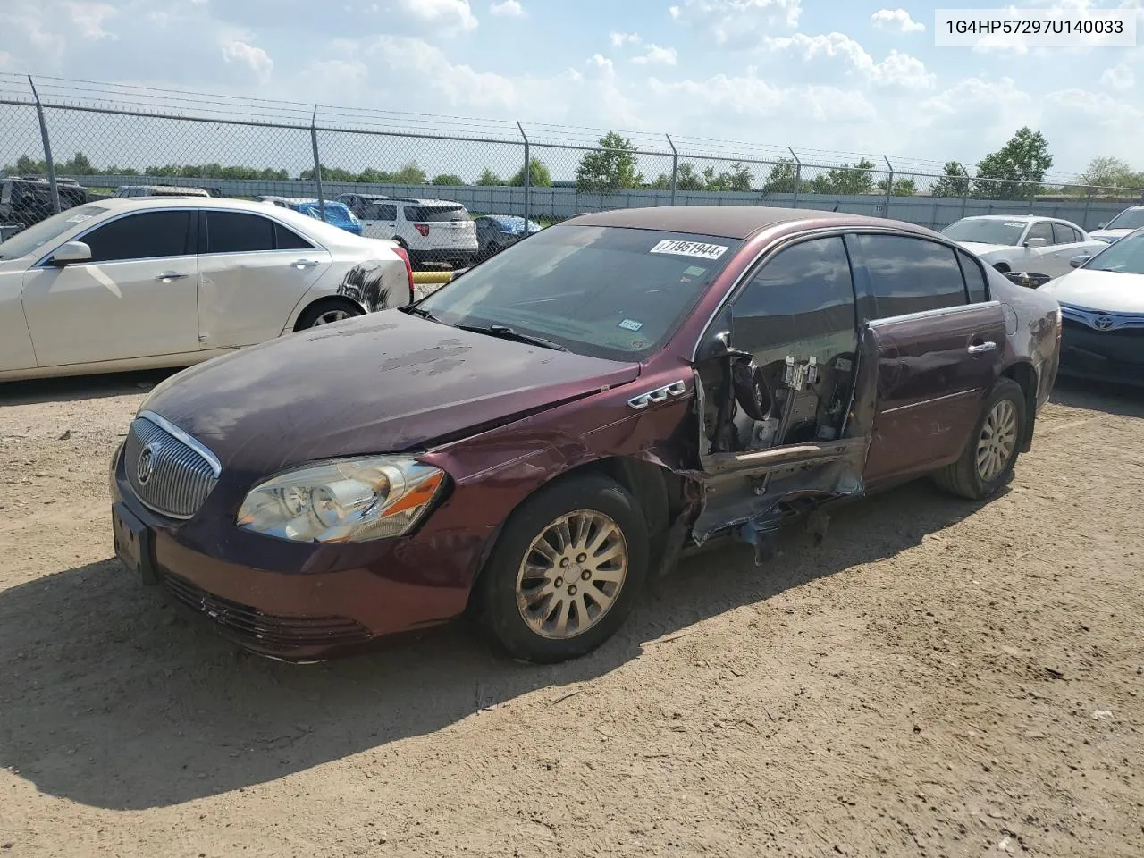 1G4HP57297U140033 2007 Buick Lucerne Cx