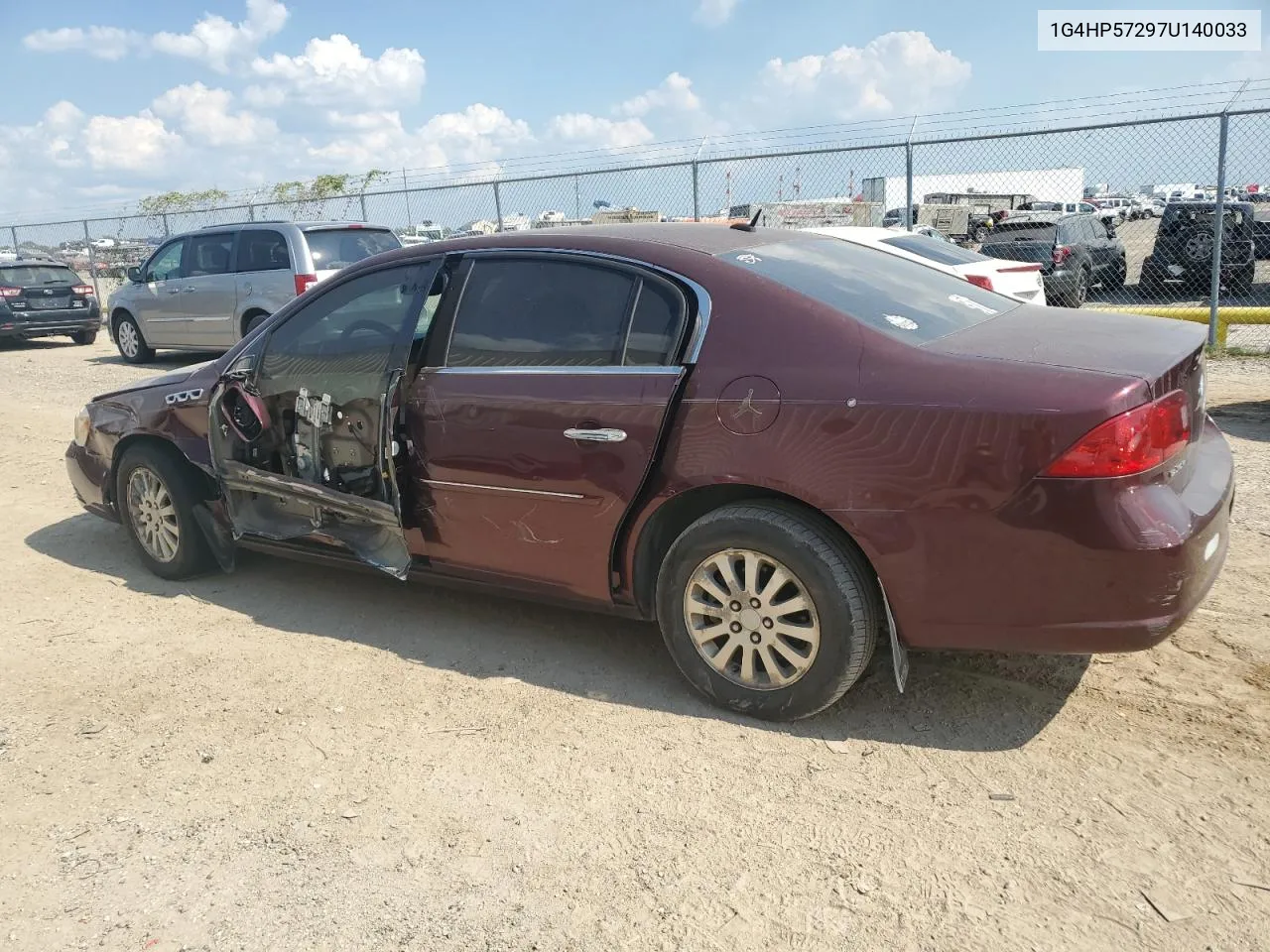 2007 Buick Lucerne Cx VIN: 1G4HP57297U140033 Lot: 71951944