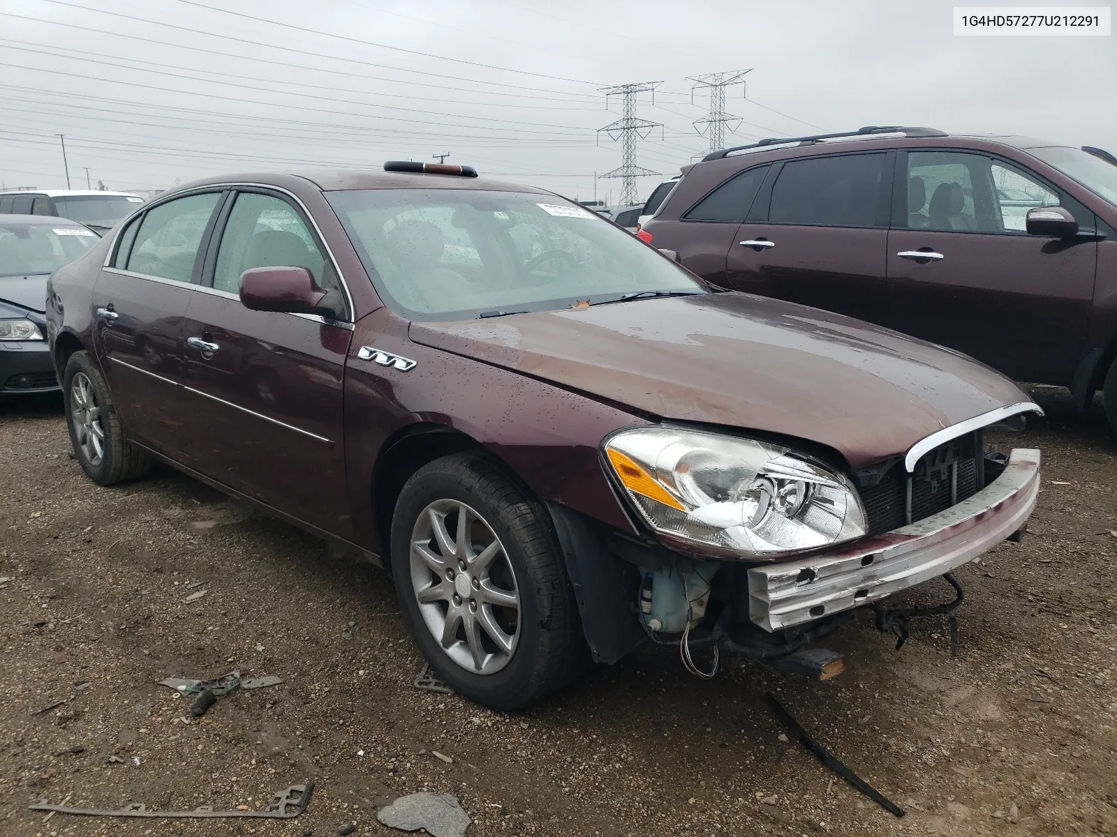 1G4HD57277U212291 2007 Buick Lucerne Cxl