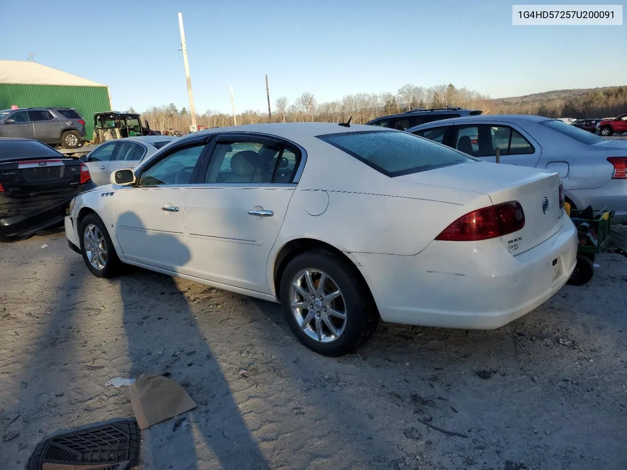 2007 Buick Lucerne Cxl VIN: 1G4HD57257U200091 Lot: 81521253