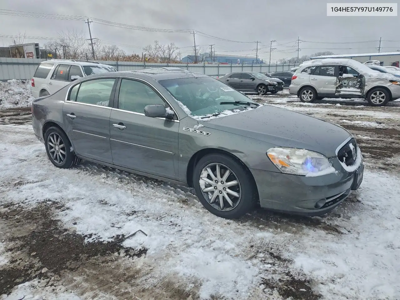 1G4HE57Y97U149776 2007 Buick Lucerne Cxs