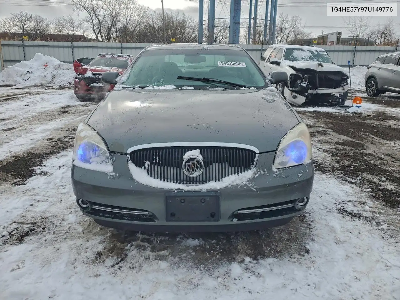 1G4HE57Y97U149776 2007 Buick Lucerne Cxs