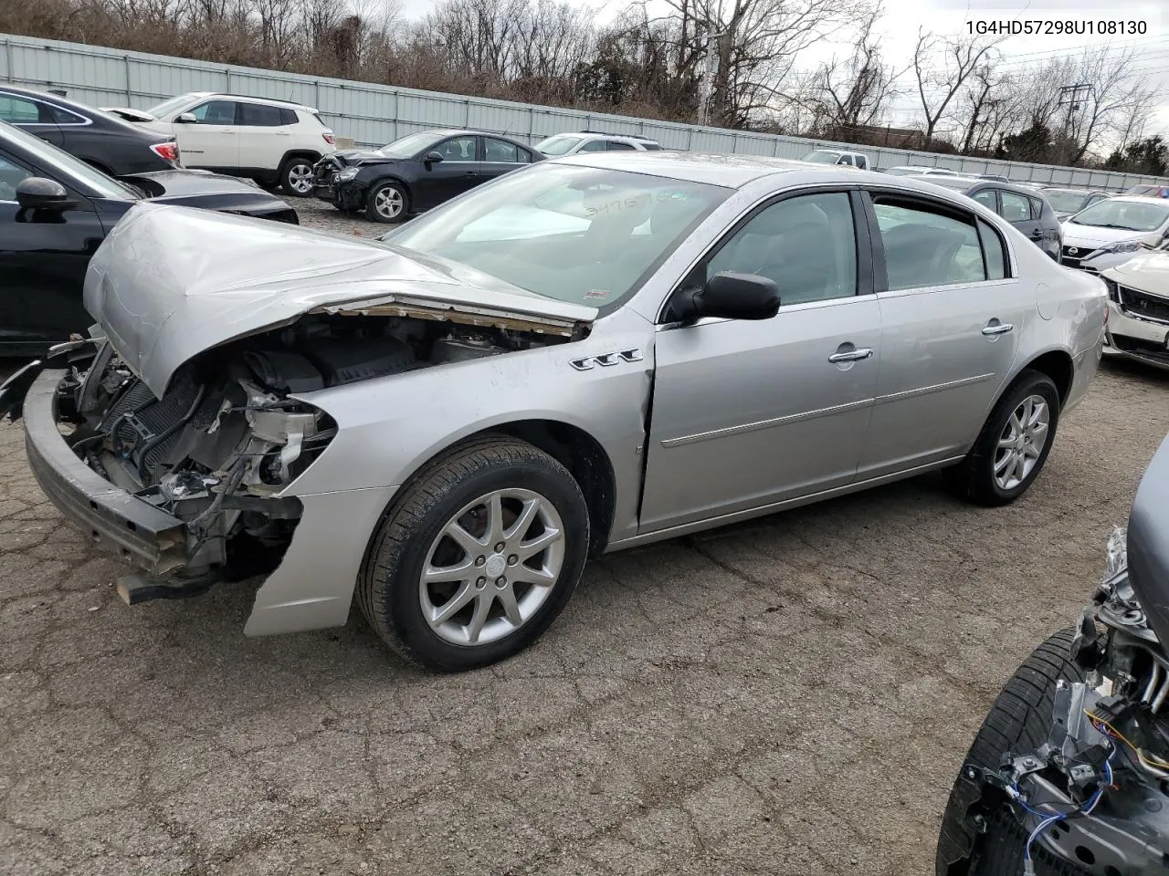 2008 Buick Lucerne Cxl VIN: 1G4HD57298U108130 Lot: 39757604