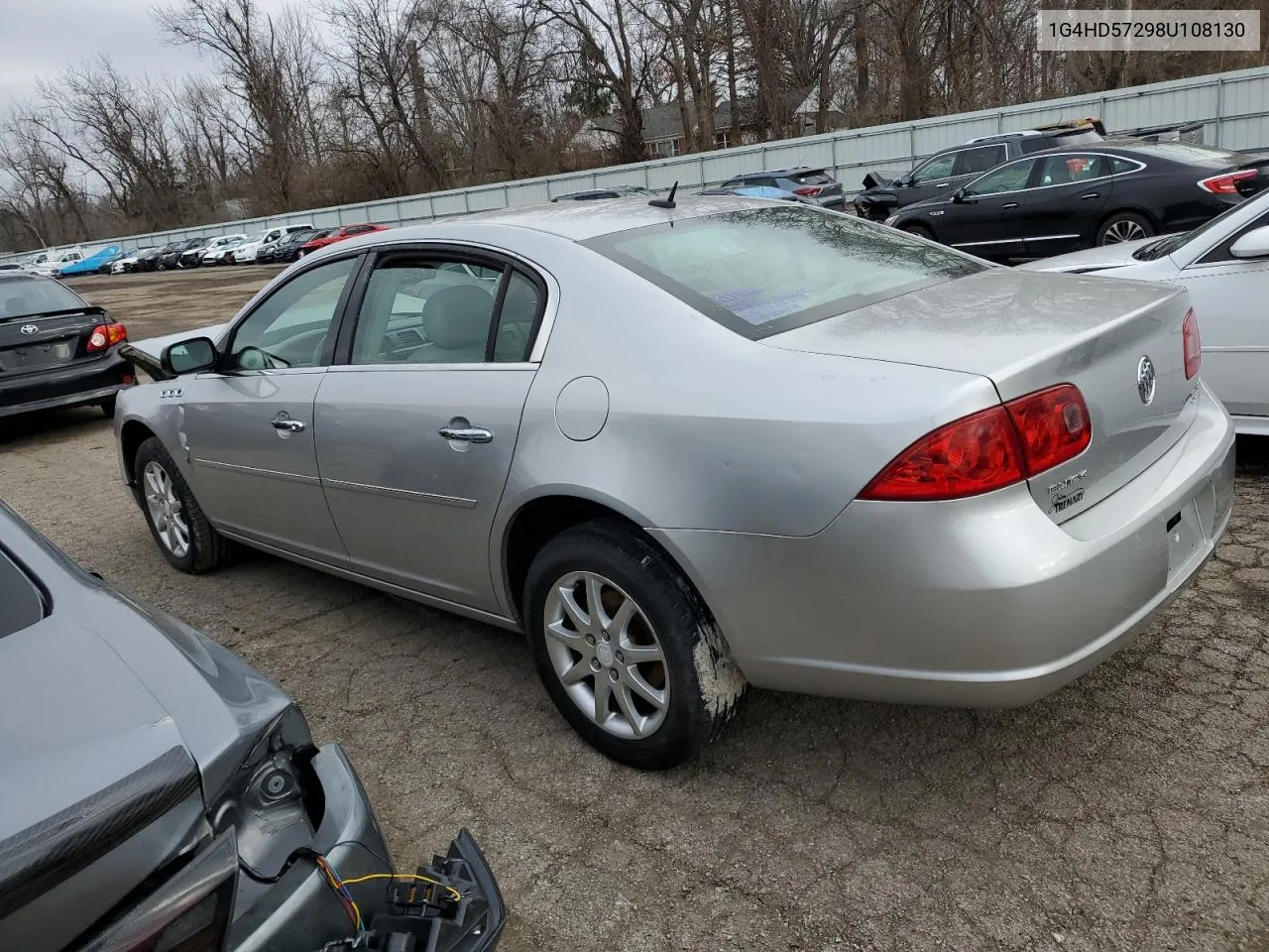 2008 Buick Lucerne Cxl VIN: 1G4HD57298U108130 Lot: 39757604