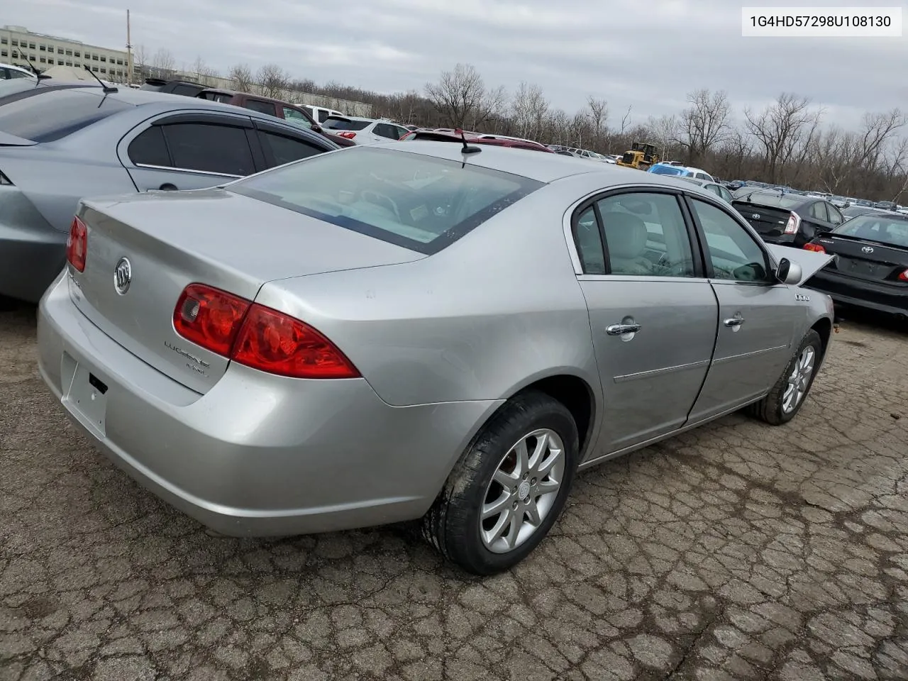 2008 Buick Lucerne Cxl VIN: 1G4HD57298U108130 Lot: 39757604