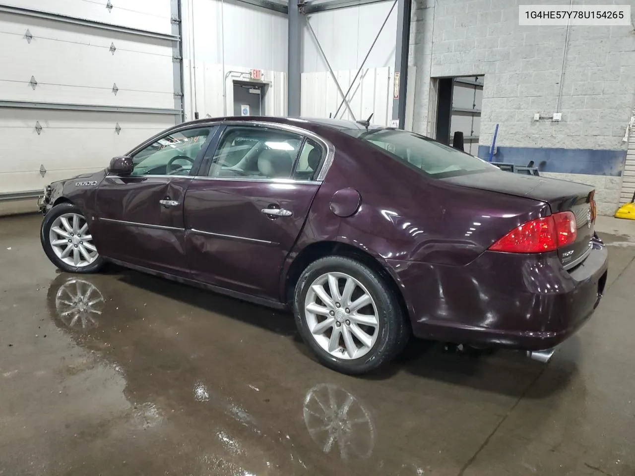 2008 Buick Lucerne Cxs VIN: 1G4HE57Y78U154265 Lot: 48175304