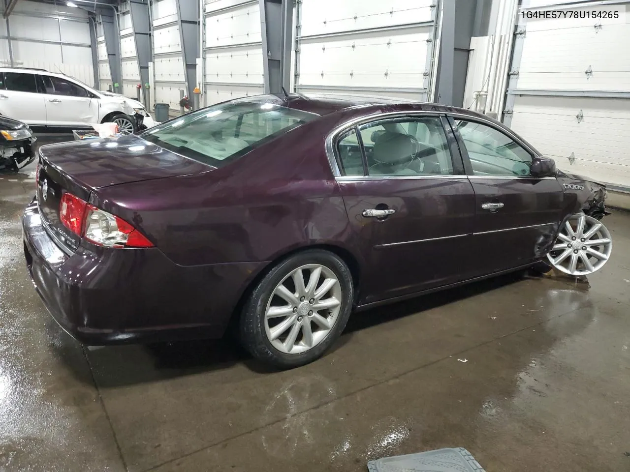 2008 Buick Lucerne Cxs VIN: 1G4HE57Y78U154265 Lot: 48175304