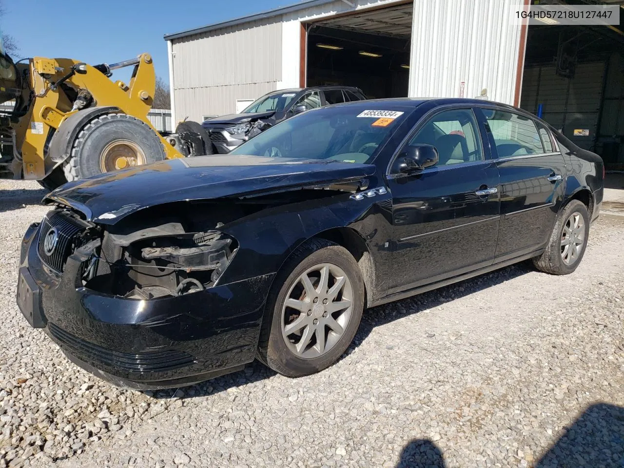 2008 Buick Lucerne Cxl VIN: 1G4HD57218U127447 Lot: 48539334